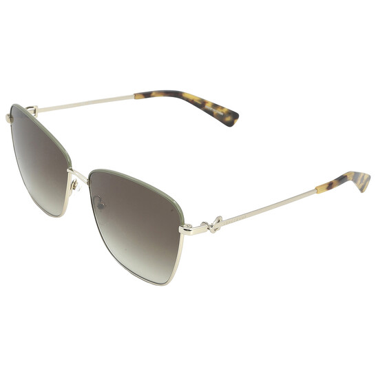 Longchamp Brown Gradient Butterfly Ladies Sunglasses LO153S  display picture 1
