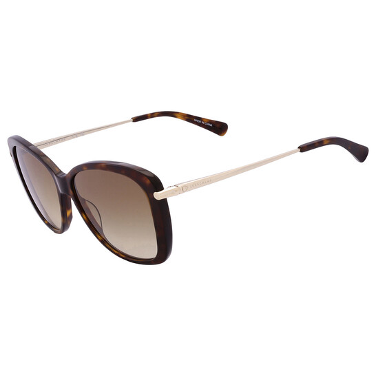 Longchamp Brown Gradient Butterfly Ladies Sunglasses LO616S 