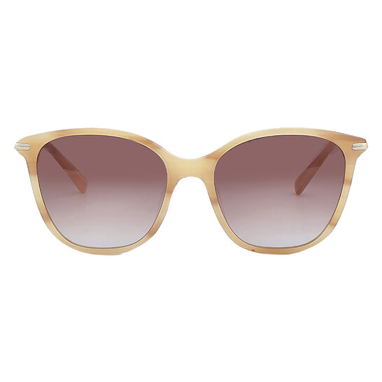 Longchamp Brown Gradient Square Ladies Sunglasses LO660S 264  display picture 1