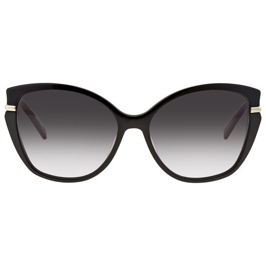 Longchamp Womens Sunglasses Black Cateye Gradient Acetate (57-16-140) LO627S NEW Kits.ca -- Longchamp LO627S main image 4