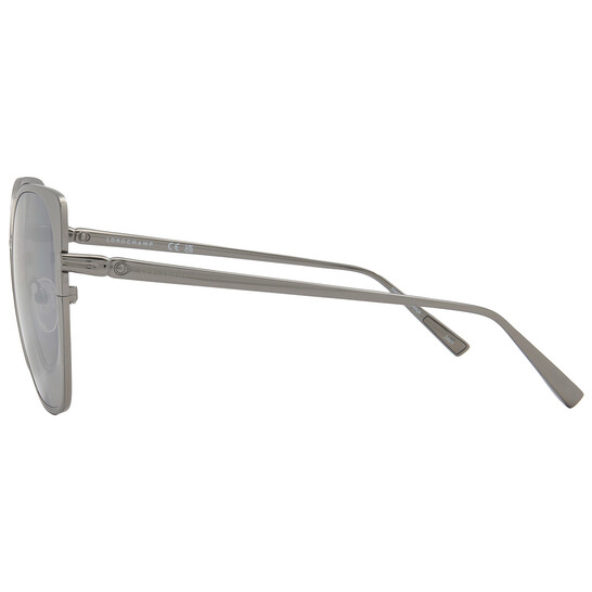 LONGCHAMP LO175S-040-56  Sunglasses Size 56mm 140mm 18 silver Longchamp Silver Butterfly Ladies Sunglasses LO175S 040 56  main image 2
