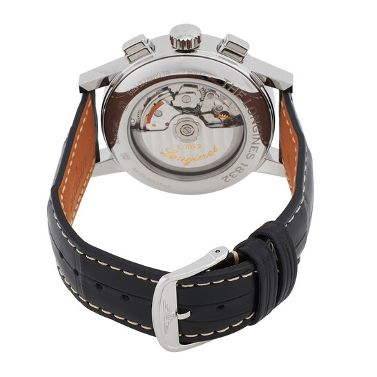 Longines 1832 Chronograph Automatic Black Dial Men's Watch