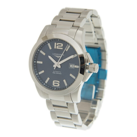 LONGINES Conquest L3.777.4 ブルー メンズ　正規品 Longines Conquest Automatic Blue Dial Men's 41 mm Watch L3