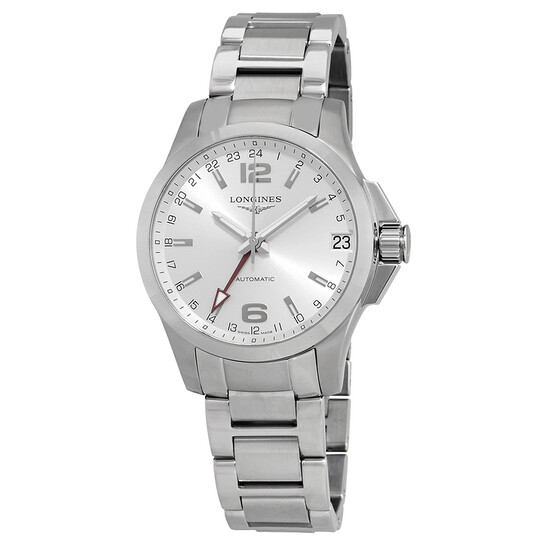 Longines Conquest Automatic Silver Dial Men's Watch L3.687.4
