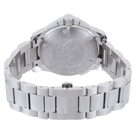 Longines Conquest Chronograph Quartz Black Dial Men's Watch