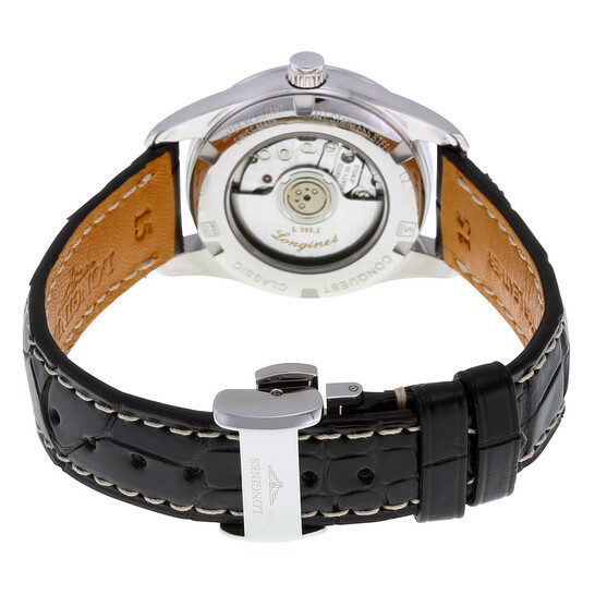 Longines Conquest Classic Automatic Black Dial Ladies Watch L2.285.4.56.3 - 546x546 Image #3