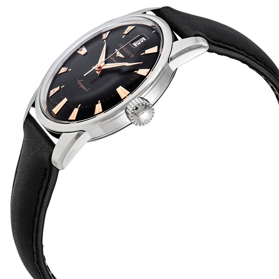 Longines Conquest Heritage Automatic Black Dial Men's Watch L1