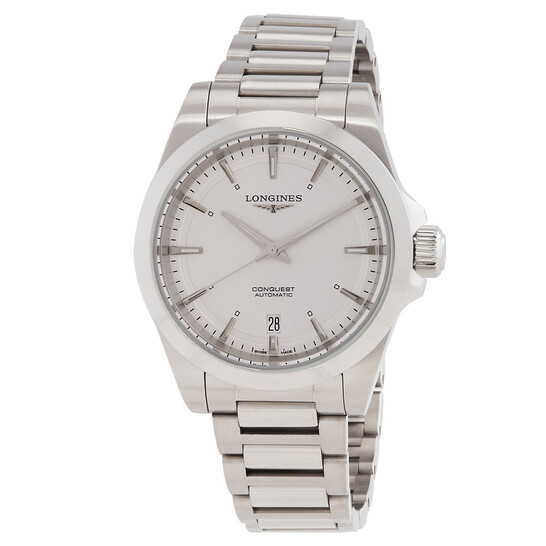 Longines Conquest Silver Dial Ladies Watch L37204726 L3