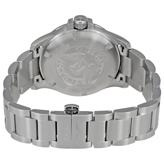 Longines Conquest V.H.P. Perpetual Black Dial Men's Watch L3.716.4.56.6 - 546x546 Image #3