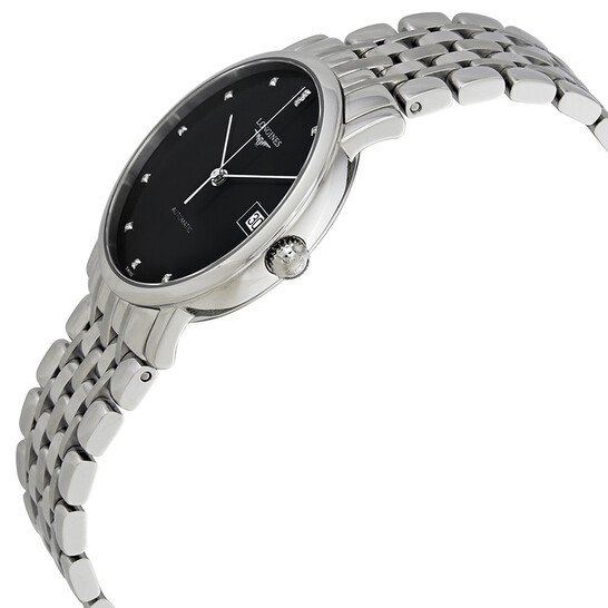 Longines Elegant Automatic Black Dial Midsize Watch L48094576 Longines Elegant Automatic Black Dial Midsize Watch L48094576 - 546x546 Image #2