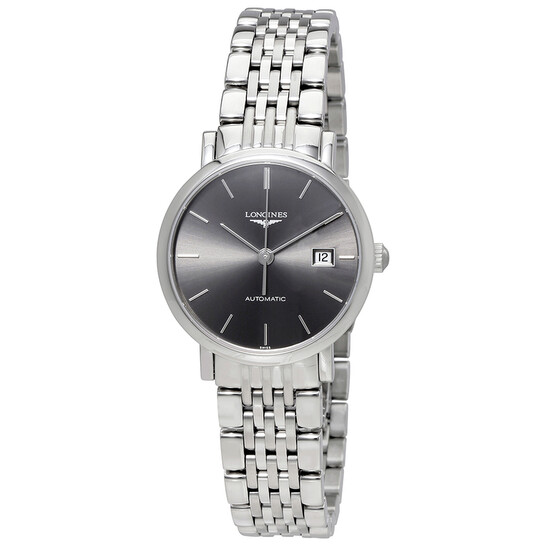 Longines Elegant Automatic Grey Dial Ladies Watch L43104726 Longines Elegant Automatic Grey Dial Ladies Watch L43104726 - 546x546