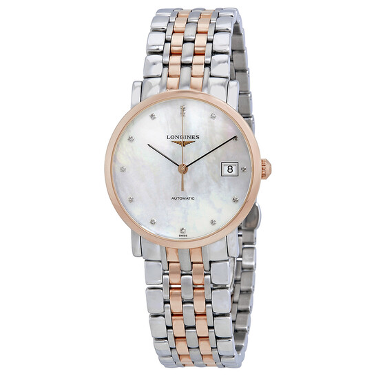 Longines Elegant Mother Of Pearl Dial Ladies Watch L48095877 Longines Elegant Mother Of Pearl Dial Ladies Watch L48095877 - 546x546