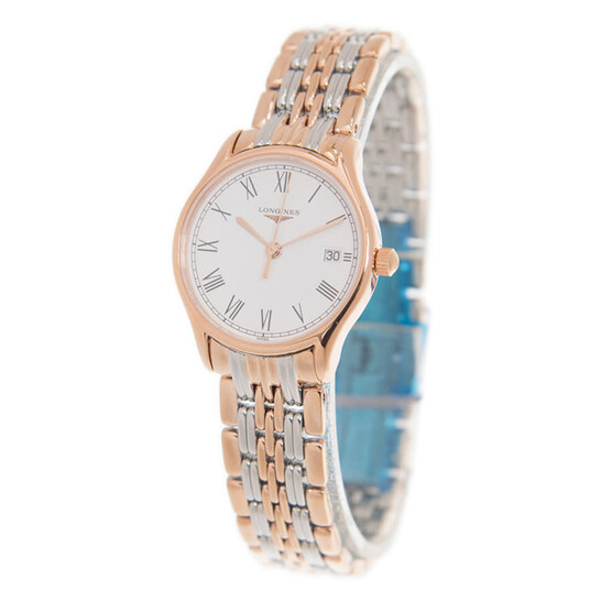 Longines Elegant Quartz White Dial Ladies Watch L4.259.1.11.7 - 546x546 Image #4