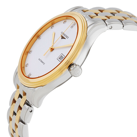 Longines Flagship Automatic Diamond White Dial Men's Watch L49843277 - 546x546 Image #2