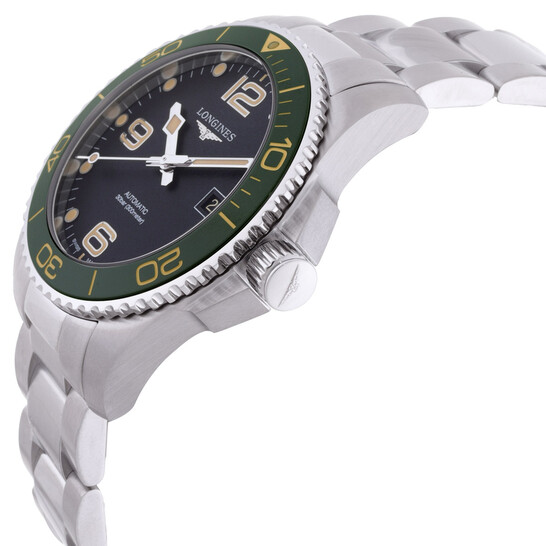 Longines Hydroconquest Automatic Grey Dial Men's Watch L3.781.4.05.6 - 546x546 Image #2