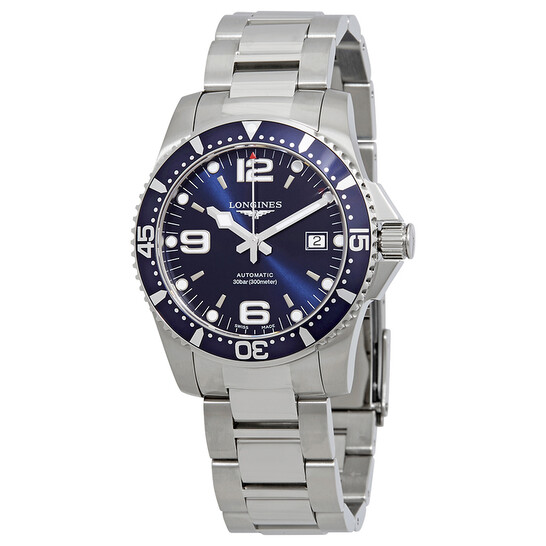 Longines HydroConquest Automatic Blue Dial 41 mm Men's Watch L37424966 - 546x546