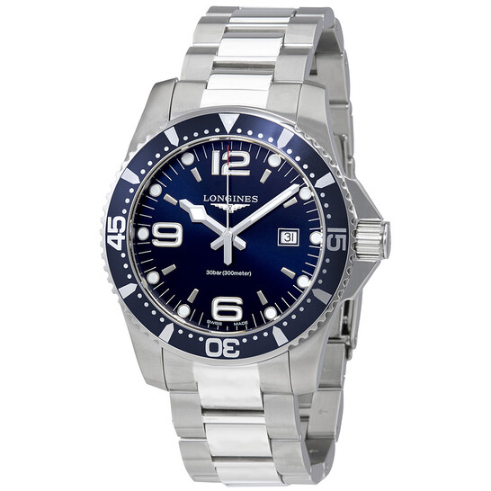 Longines HydroConquest Blue Dial Stainless Steel Men's 44mm Watch L38404966 Longines HydroConquest Blue Dial Stainless Steel Men's 44mm Watch L38404966 - 546x546