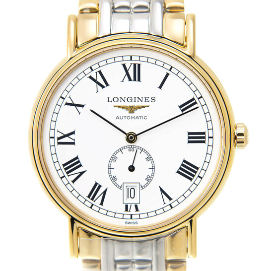 Longines La Grande Classique Presence Automatic White Dial Men's Watch L48052117 - 546x546