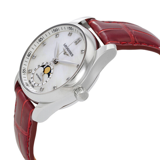 Longines Master Automatic Diamond Ladies Watch L2.409.4.87.2 - 546x546 Image #2