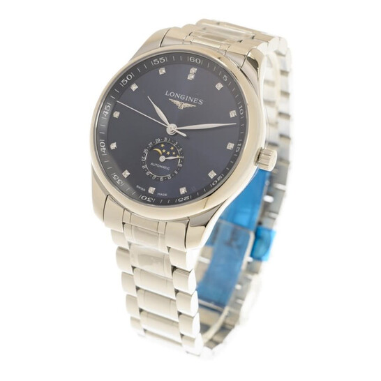 Longines Master Collection Automatic Moon Phase Diamond Unisex