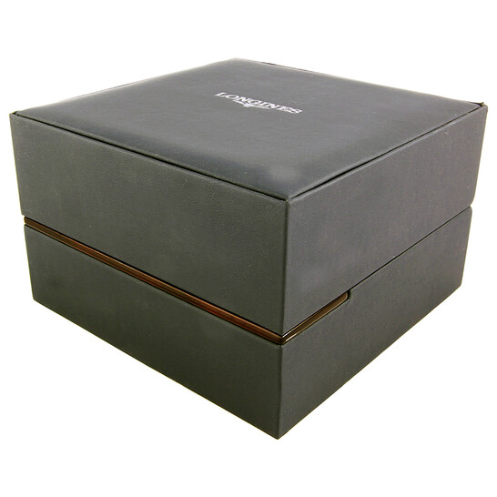 Longines Presence White Dial Black Leather Ladies Watch L43214152 - 546x546 Image #4