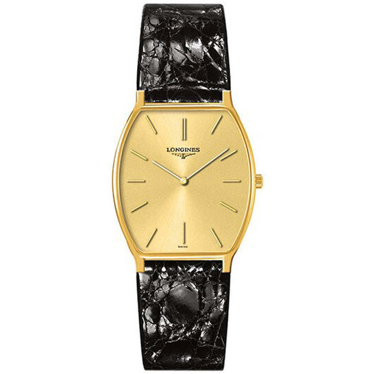 Longines Prestige Quartz Gold Dial Men's Watch L4.823.6.32.0