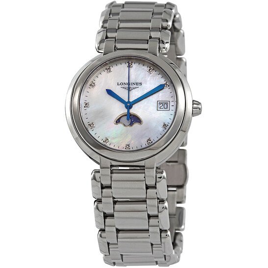 リュンヌページ Longines Primaluna Moonphase Quartz watch 30.5mm, Blue