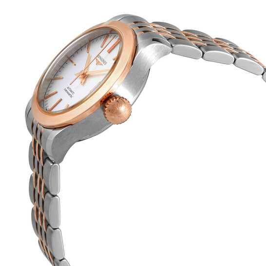 Longines Record Automatic Silver Dial Ladies Watch L23205727 - 546x546 Image #2