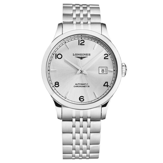 Longines Record Automatic Silver Dial Watch L28204766 - 546x546