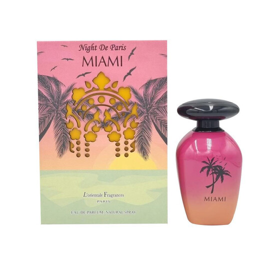 Lorientale Fragrances Unisex Night De Paris Miami EDP Spray 3.4 oz