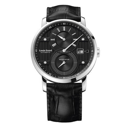Louis Erard Excellence Automatic Black Dial Men display picture 3