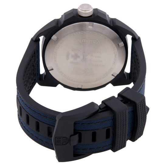 Luminox Ice Sar Arctic 1053 – Orologio Uomo Al Quarzo, Cassa In Carbonio Blu, Cinturino In Caucciù, 200m