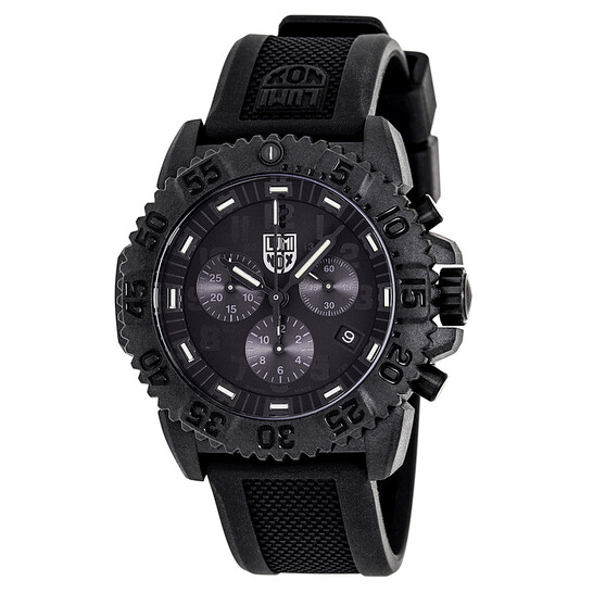 Luminox Navy Seal Colormark Blackout Chronograph Quartz