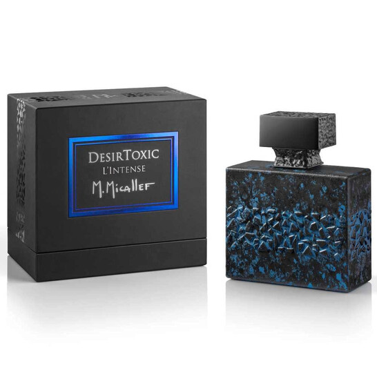 M.Micallef ll DESIRE TOXIC ll 青と黒のボトル DesirToxic M. Micallef perfume - a fragrance for women and