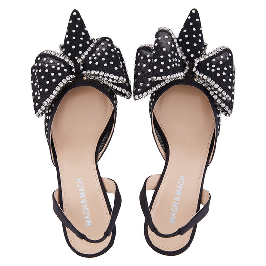 Mach & Mach Pointed Toe Pumps, Brand Size 35 (US Size 5) - 546x546 Image #3