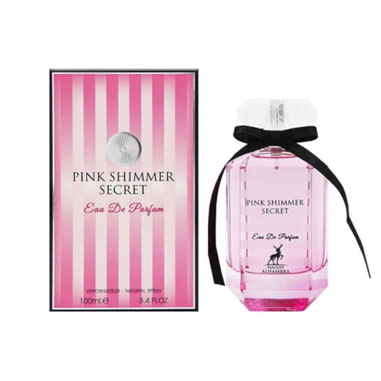 Maison Alhambra Ladies Pink Shimmer Secret EDP Spray 3.38 oz