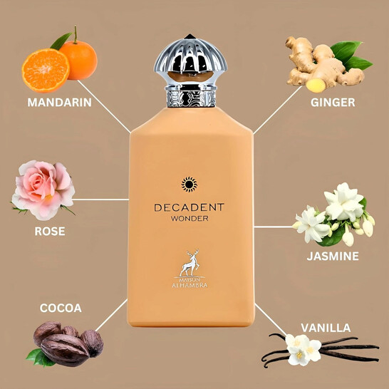 Maison Alhambra Unisex Decadent Wonder EDP Spray 3.4 oz Fragrances