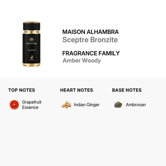 Maison Alhambra Unisex Sceptre Bronzite EDP Spray 3.4 oz