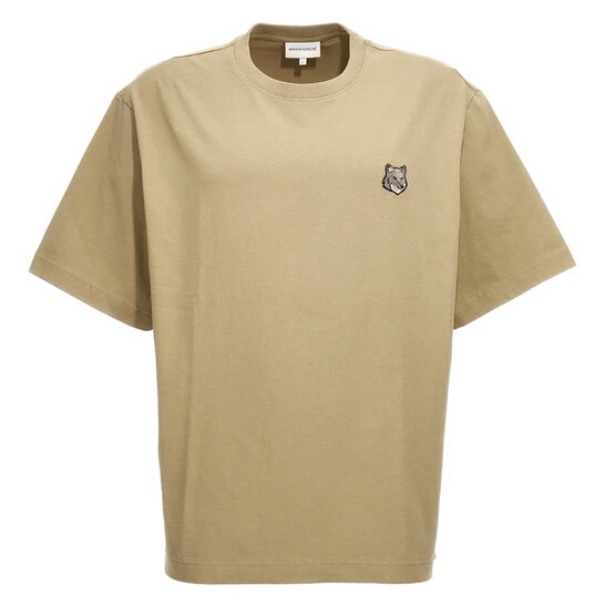 Maison Kitsune Fox Head Patch Oversized T-Shirt - 546x546 Image #5