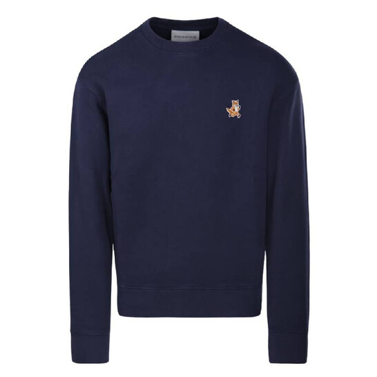 トップス Maison Kitsune/(W) COMFORT SWEATSHIRT Maison Kitsuné: Beige Double Bold Fox Head Half Zip Comfort