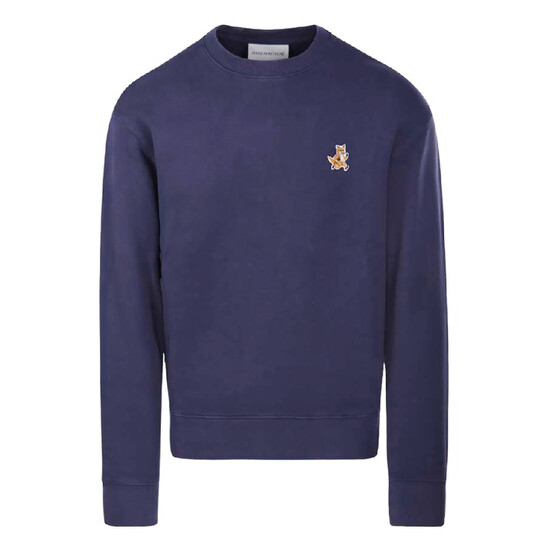 Maison Kitsuné Women's Speedy Fox Patch Sweatshirt Black