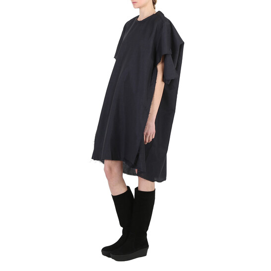 Robe De Bal Longue En Laine Et Soie Noire - Maison Margiela - Taille S (40 IT) - Neuve Avec étiquettes