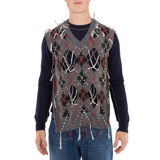 新品Herencia cut out design over knit vest LIXINGHEITANG Japan Style Sweater Vest Women Spring Autumn