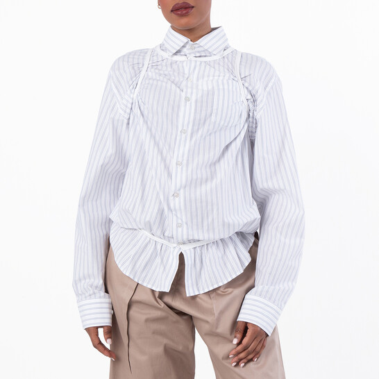 Maison Margiela Relaxed Fit Cotton Shirt, Brand Size 38 (US Size 4) - 546x546