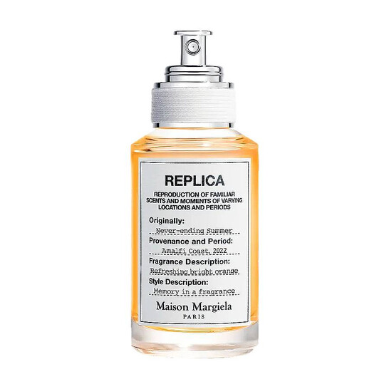 メゾンマルジェラ　レプリカ never ending summer 100ml REPLICA' Never-ending Summer Eau de Toilette with Orange and