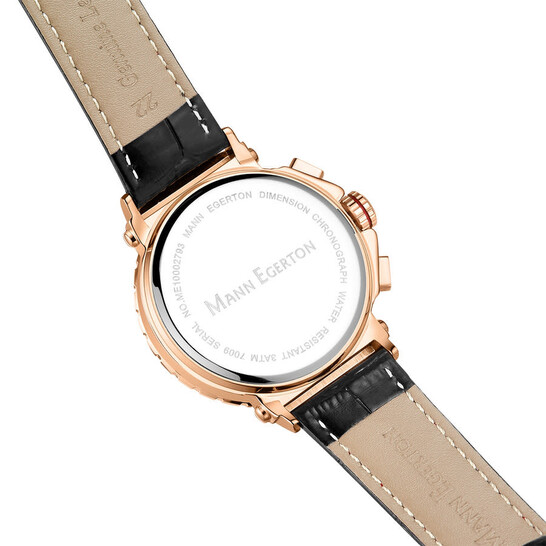 Mann Egerton Dimension Black Dial Men's Watch ME0082 - 546x546 Image #5