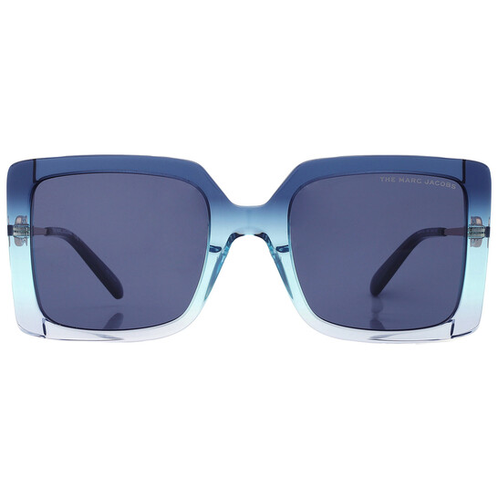 Marc Jacobs Blue Square Ladies Sunglasses MARC 579/S ZX9/KU