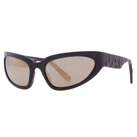 Marc Jacobs Bronze Mirror Wrap Ladies Sunglasses MARC 738/S