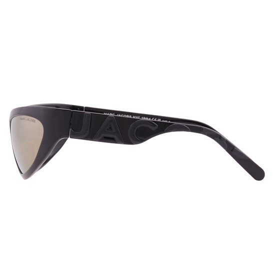 Marc Jacobs Bronze Mirror Wrap Ladies Sunglasses MARC 738/S