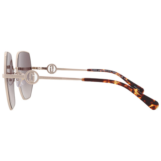 Marc Jacobs Brown Gradient Butterfly Ladies Sunglasses MARC 